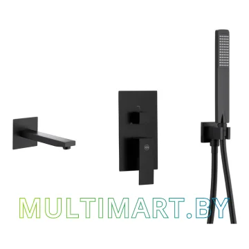 Смеситель Armatura Logon Black 5139-401-81